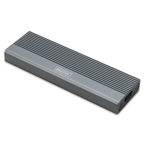 Obudowa DIGITUS USB 3.1 Typ C na dysk SSD M.2 NVMe 10Gbps aluminiowa, beznarzędziowa Obudowa DIGITUS USB 3.1 Typ C na dysk SSD M.2 NVMe 10Gbps aluminiowa, beznarzędziowa