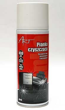 Pianka czyszcząca do powierzchni plastikowych i metalowych 400 ml Pianka czyszcząca do powierzchni plastikowych i metalowych 400 ml
