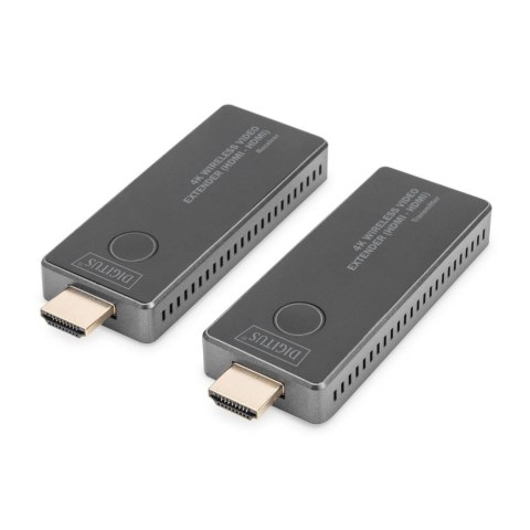 Przedłużacz/Extender DIGITUS HDMI bezprzewodowy 30m UHD 4K30Hz audio (zestaw) Przedłużacz/Extender DIGITUS HDMI bezprzewodowy 30m UHD 4K30Hz audio (zestaw)
