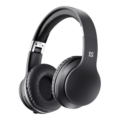 Słuchawki z mikrofonem Defender FREEMOTION B595 bezprzewodowe Bluetooth + MP3 Player czarne Słuchawki z mikrofonem Defender FREEMOTION B595 bezprzewodowe Bluetooth + MP3 Player czarne