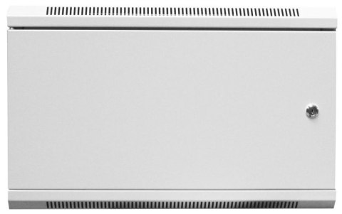 Szafa krosowa wisząca n/dz 19" 6U S/600 G/450 szary, drzwi metalowe, zdejmowane panele boczne Szafa krosowa wisząca n/dz 19" 6U S/600 G/450 szary, drzwi metalowe, zdejmowane panele boczne