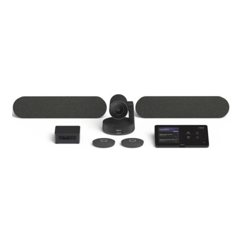 Zestaw wideokonferencyjny Logitech Room Solutions Large Bundle for Teams TAPRAPMSTASU 4K UHD Zestaw wideokonferencyjny Logitech Room Solutions Large Bundle for Teams TAPRAPMSTASU 4K UHD