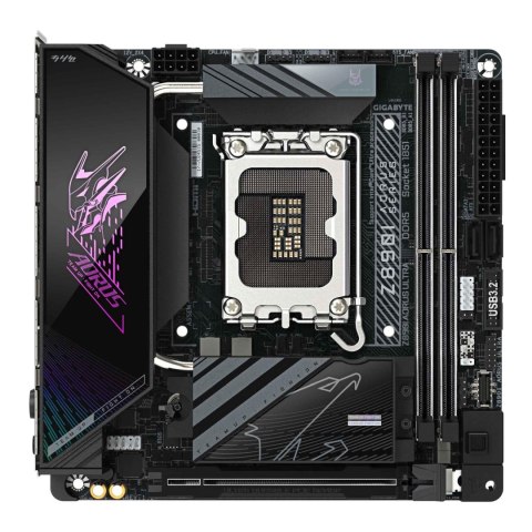 Płyta Gigabyte Z890I AORUS ULTRA /Z890/DDR5/SATA3/M.2/TB4/WiFi/BT/PCIe5.0/s.1851/Mini-ITX Płyta Gigabyte Z890I AORUS ULTRA /Z890/DDR5/SATA3/M.2/TB4/WiFi/BT/PCIe5.0/s.1851/Mini-ITX