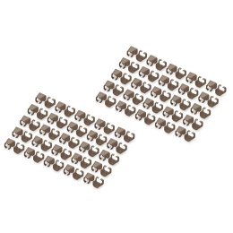 Klips na wtyk RJ45 DIGITUS brązowy, opakowanie 100 szt.