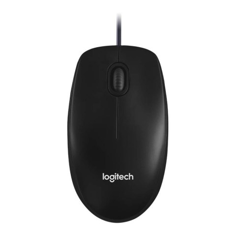 Mysz przewodowa Logitech M100 optyczna czarna Mysz przewodowa Logitech M100 optyczna czarna