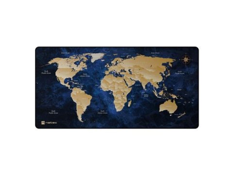 Podkładka pod mysz Natec World Deep Blue 800x400mm Podkładka pod mysz Natec World Deep Blue 800x400mm
