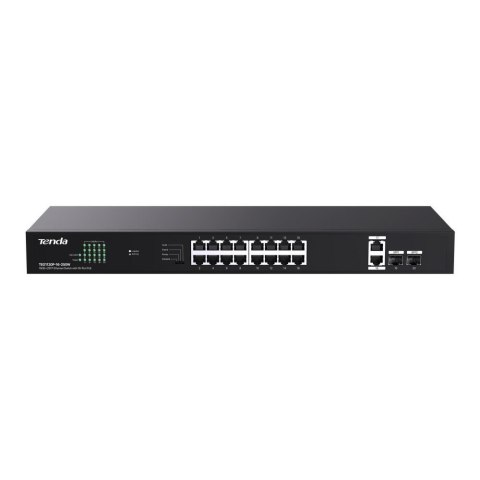 Switch niezarządzalny Tenda TEG1120P-16-250W 18x1GbE 2xSFP PoE Switch niezarządzalny Tenda TEG1120P-16-250W 18x1GbE 2xSFP PoE