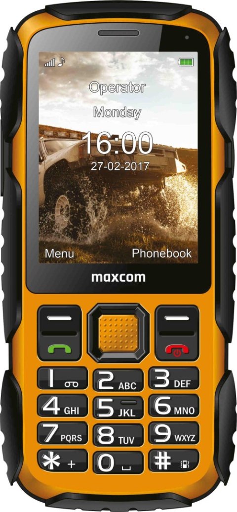 Telefon MaxCom MM 920L Strong żółty Telefon MaxCom MM 920L Strong żółty