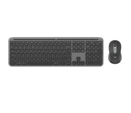 Zestaw bezprzewodowy klawiatura + mysz Logitech Signature Slim MK950 grafitowy