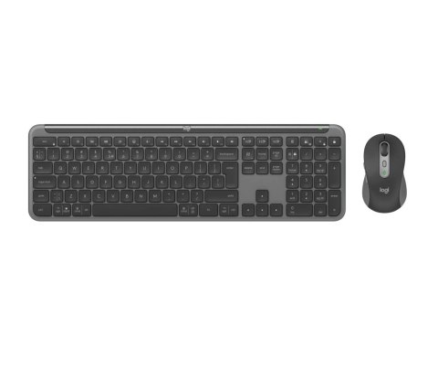 Zestaw bezprzewodowy klawiatura + mysz Logitech Signature Slim MK950 grafitowy Zestaw bezprzewodowy klawiatura + mysz Logitech Signature Slim MK950 grafitowy