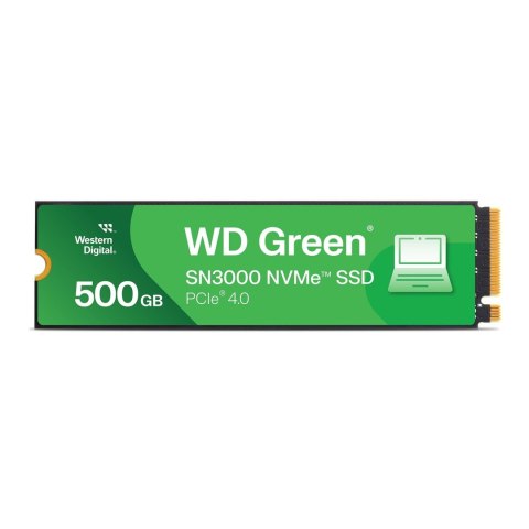 Dysk SSD WD Green SN3000 500GB M.2 2280 NVMe (5000/4100 MB/s) WDS500G4G0E Dysk SSD WD Green SN3000 500GB M.2 2280 NVMe (5000/4100 MB/s) WDS500G4G0E