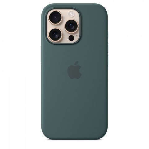Etui silikonowe z MagSafe do iPhonea 16 Pro - górskie jezioro Etui silikonowe z MagSafe do iPhonea 16 Pro - górskie jezioro