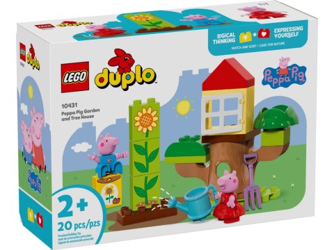 Klocki DUPLO 10431 Peppa Pig Ogród i domek na drzewie Peppy Klocki DUPLO 10431 Peppa Pig Ogród i domek na drzewie Peppy