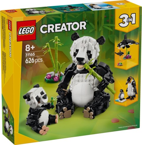 LEGO LEGO CREATOR Dzikie zwierzęta: rodzina pand 31165 LEGO LEGO CREATOR Dzikie zwierzęta: rodzina pand 31165