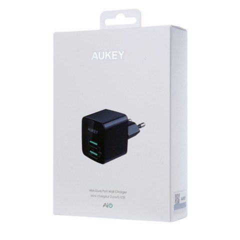 Ładowarka AUKEY PA-U32 Black(2x USB 2.0\4800mA\5V) Ładowarka AUKEY PA-U32 Black(2x USB 2.0\4800mA\5V)