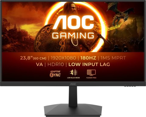 Monitor AOC 24G15N2 (23.8" /VA /180Hz /1920 x 1080 /Czarny)