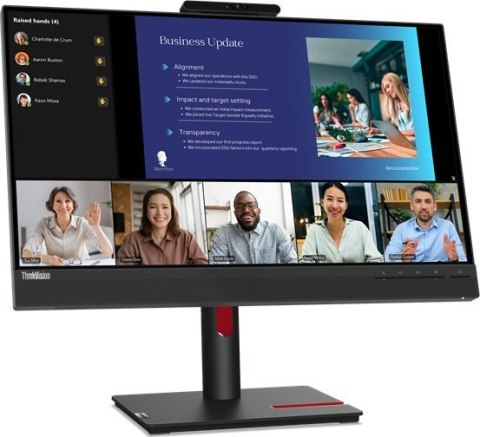 Monitor LENOVO 63D8MAT3EU (23.8" /IPS /75Hz /1920 x 1080 /Czarny) Monitor LENOVO 63D8MAT3EU (23.8" /IPS /75Hz /1920 x 1080 /Czarny)