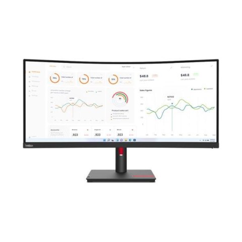Monitor Lenovo 34" ThinkVision T34w-30 (63D4GAT1EU) HDMI DP USB-C Monitor Lenovo 34" ThinkVision T34w-30 (63D4GAT1EU) HDMI DP USB-C