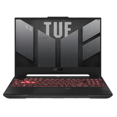 Notebook ASUS TUF Gaming A15 (15.6"/R7 7435HS/RTX4050/16GB/SSD512GB/Czarno szary) Notebook ASUS TUF Gaming A15 (15.6"/R7 7435HS/RTX4050/16GB/SSD512GB/Czarno szary)