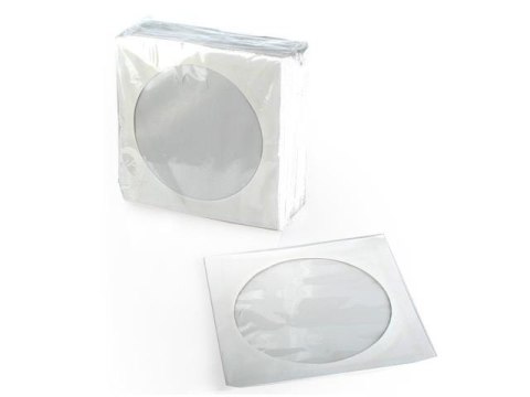 Koperty papierowe na CD DVD Intenso z okienkiem 100 sztuk Koperty papierowe na CD DVD Intenso z okienkiem 100 sztuk