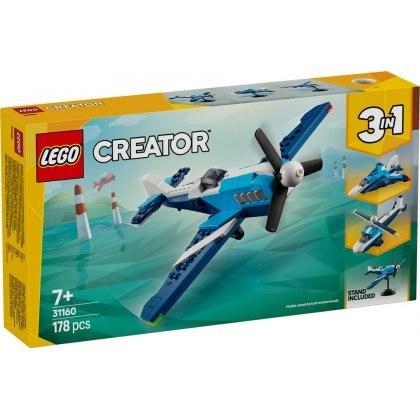 LEGO 31160 CREATOR 3w1 - Statek powietrzny: samolot wyścigowy LEGO 31160 CREATOR 3w1 - Statek powietrzny: samolot wyścigowy