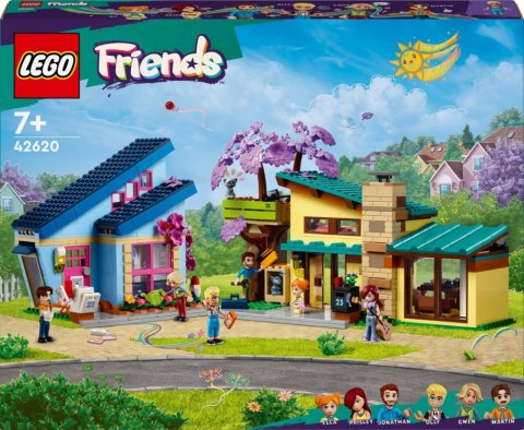 LEGO 42620 FRIENDS - Dom rodzinny Olly'ego i Paisley