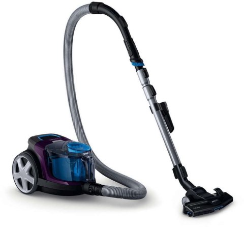 Odkurzacz bezworkowy PHILIPS PowerPro Compact FC9333/09 (650W /Fioletowy )