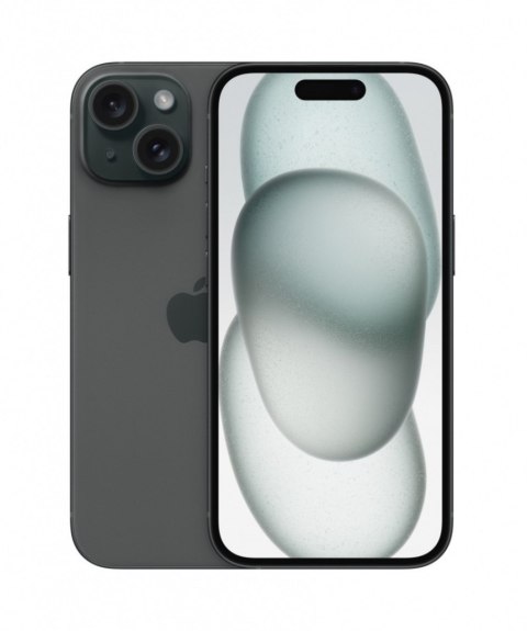 Smartphone APPLE iPhone 15 256 GB Czarny MTP63PX/A Smartphone APPLE iPhone 15 256 GB Czarny MTP63PX/A