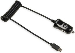 Ładowarka samochodowa IBOX microUSB Czarny ICC14MB