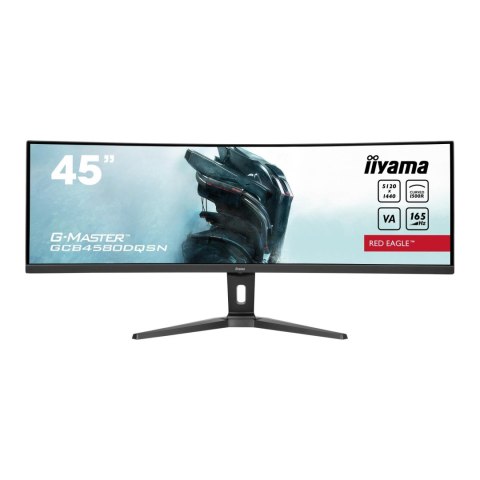 Monitor iiyama 44,5" G-Master GCB3280QSU-B2 Red Eagle VA DQHD 165Hz 2xHDMI DP HUB RJ45 głośniki Monitor iiyama 44,5" G-Master GCB3280QSU-B2 Red Eagle VA DQHD 165Hz 2xHDMI DP HUB RJ45 głośniki