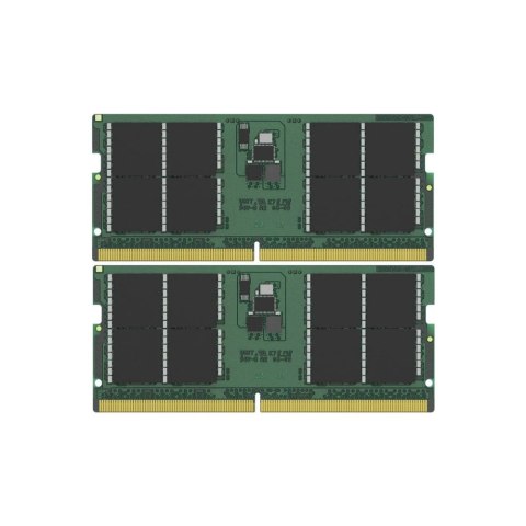 Pamięć KINGSTON (SODIMM/DDR5/64 GB/5200MHz/1.1V/42CL/DUAL) Pamięć KINGSTON (SODIMM/DDR5/64 GB/5200MHz/1.1V/42CL/DUAL)
