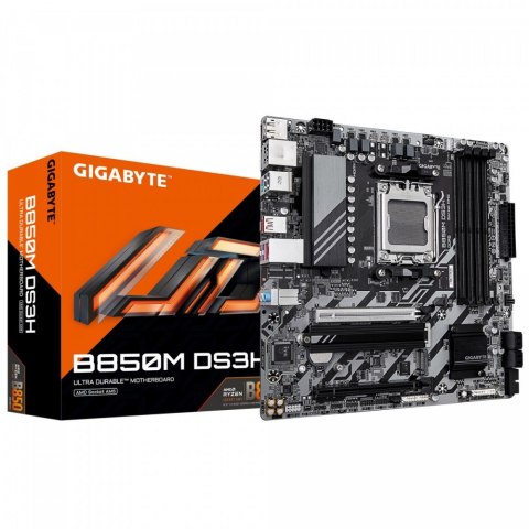 Płyta główna GIGABYTE B850M DS3H AM5 MICRO ATX Płyta główna GIGABYTE B850M DS3H AM5 MICRO ATX
