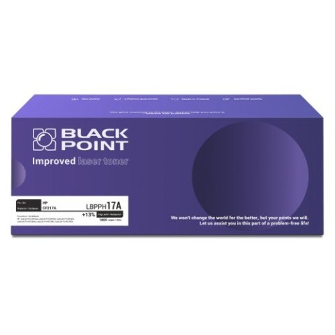 Toner BLACK POINT LBPPH17A HP CF217A Toner BLACK POINT LBPPH17A HP CF217A