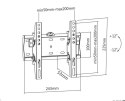 Uchwyt do TV MACLEAN BRACKETS MC-667 (nośność 30kg \23 - 42 cale)