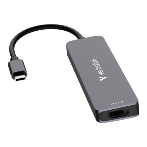 Hub USB Verbatim Multi Port Essentials USB-C PD, USB-A 3.0, USB-A 2.0, HDMI, SD/microSD Hub USB Verbatim Multi Port Essentials USB-C PD, USB-A 3.0, USB-A 2.0, HDMI, SD/microSD