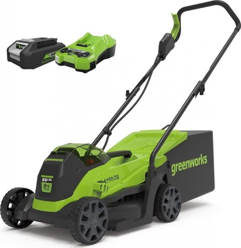 Kosiarka akumulatorowa Greenworks GD24LM33K4 (GR2516107UB)