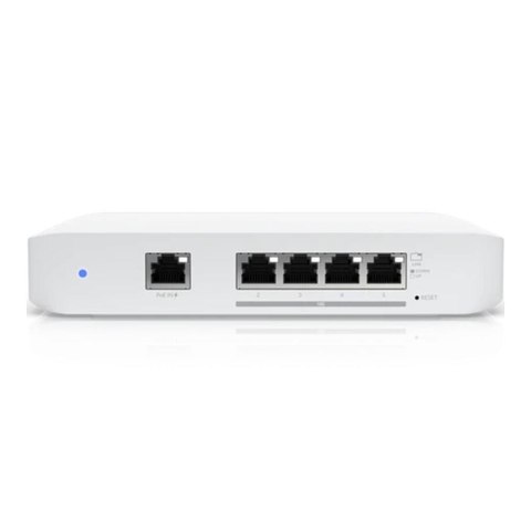 Switch zarządzalny UBIQUITI USW-FLEX-XG-EU 4x10GbE RJ45 1x1GbE PoE+ Switch zarządzalny UBIQUITI USW-FLEX-XG-EU 4x10GbE RJ45 1x1GbE PoE+