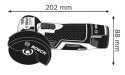 Szlifierka kątowa BOSCH GWS 12V-76