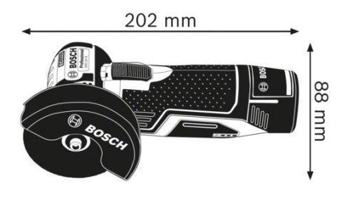 Szlifierka kątowa BOSCH GWS 12V-76