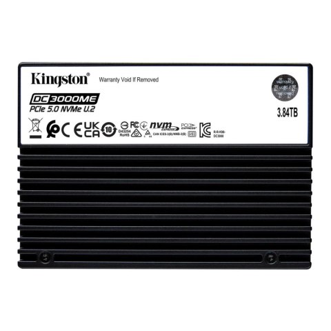 Dysk SSD Kingston DC3000ME 3,84TB U.2 2,5" PCIe NVMe Gen5 x4 (14000/5800MB/s) Dysk SSD Kingston DC3000ME 3,84TB U.2 2,5" PCIe NVMe Gen5 x4 (14000/5800MB/s)