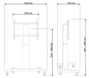 Uchwyt do TV NEOMOUNTS BY NEWSTAR PLASMA-M2250BLACK (nośność 130kg \42 - 100 cali)