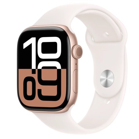 Watch Series 10 GPS 46 mm APPLE watchOS 11 Różowo-złoty Watch Series 10 GPS 46 mm APPLE watchOS 11 Różowo-złoty