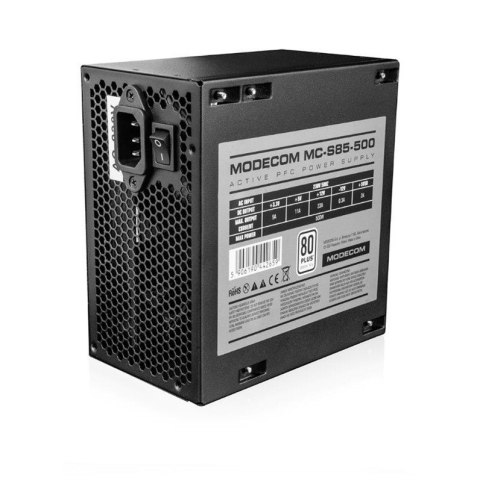 Zasilacz PC MODECOM 500W ZAS-MC85-CL-500-ATX-APFC Zasilacz PC MODECOM 500W ZAS-MC85-CL-500-ATX-APFC
