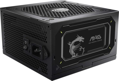 Zasilacz PC MSI 850W MAG A850GL PCIE5 II Zasilacz PC MSI 850W MAG A850GL PCIE5 II