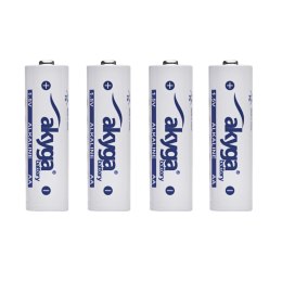 Bateria alkaliczna Akyga AKY2069 AA LR6 Zn-MnO2, 1.5V/3050mAh 4szt/folia