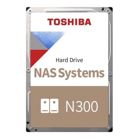 Dysk Toshiba N300 HDWG62CUZSVA 22TB 3,5" 7200 512MB SATA III NAS BULK Dysk Toshiba N300 HDWG62CUZSVA 22TB 3,5" 7200 512MB SATA III NAS BULK