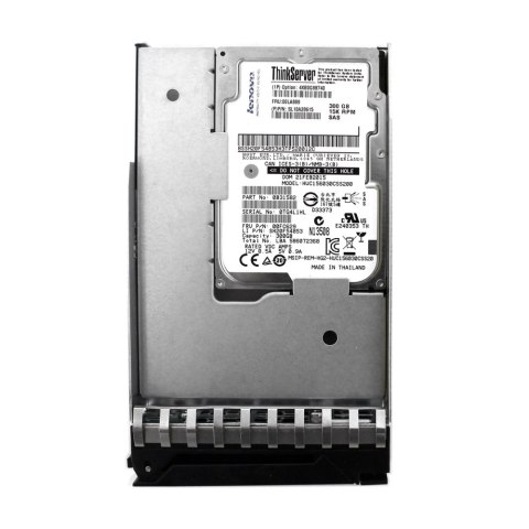 Dysk serwerowy HDD LENOVO ThinkServer Gen 5 Enterprise 4XB0G88740 (300 GB /3.5" /15000RPM ) Dysk serwerowy HDD LENOVO ThinkServer Gen 5 Enterprise 4XB0G88740 (300 GB /3.5" /15000RPM )