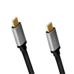 Kabel USB 2.0 LogiLink CUA0106 USB-C - USB-C, M/M, 4K, E-mark, PD, 1,5m