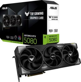 Karta graficzna ASUS TUF Gaming GeForce RTX 5080 16GB GDDR7 (90YV0M31-M0NA00)