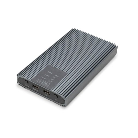 Obudowa/Stacja klonująca DIGITUS USB 3.1 Typ C na dyski SSD M.2 NVMe 20Gbps aluminiowa, beznarzędziowa Obudowa/Stacja klonująca DIGITUS USB 3.1 Typ C na dyski SSD M.2 NVMe 20Gbps aluminiowa, beznarzędziowa